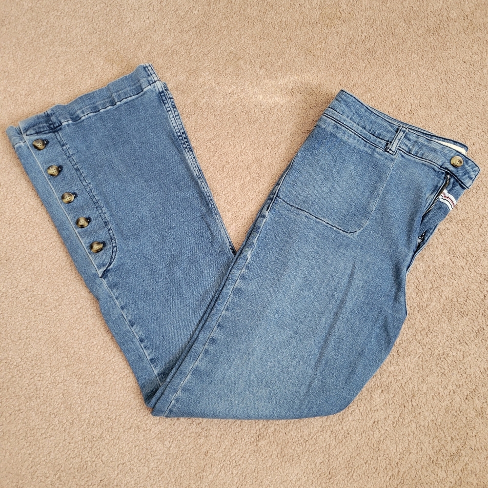 Pilcro and the Letterpress by Anthropologie High Rise Bootcut Size 32
